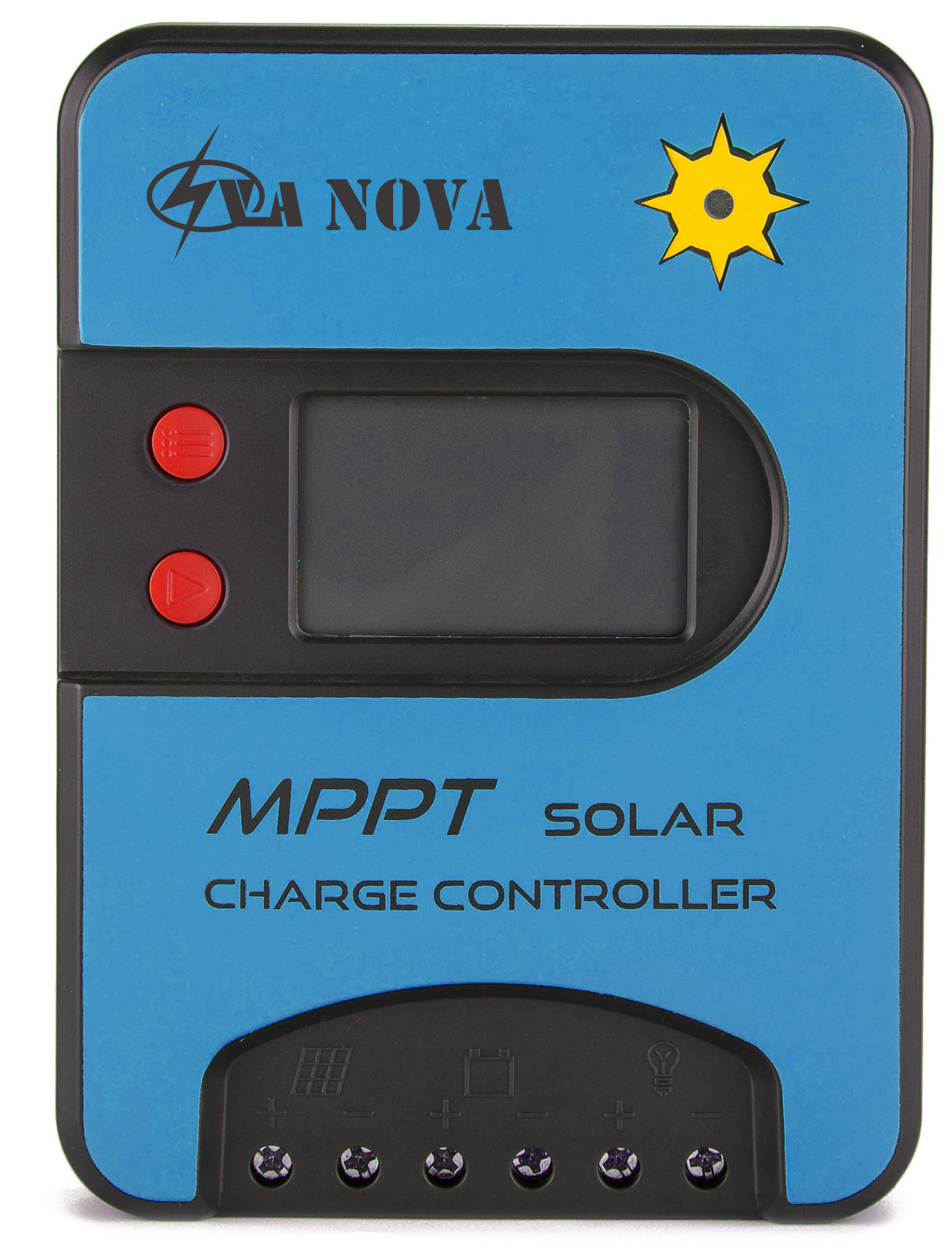 15A MPPT Solar Charge Controller Solar Regulator 12V/24V Auto LCD Display