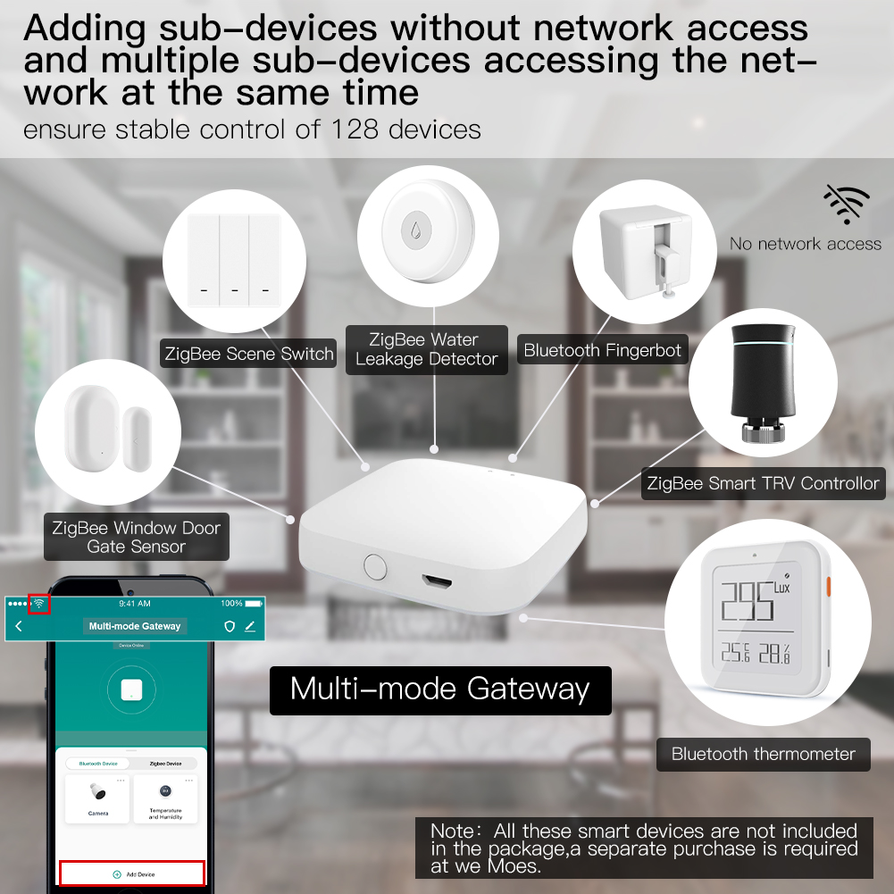 Tuya Gateway Zigbee Bluetooth Multi Mode Hub