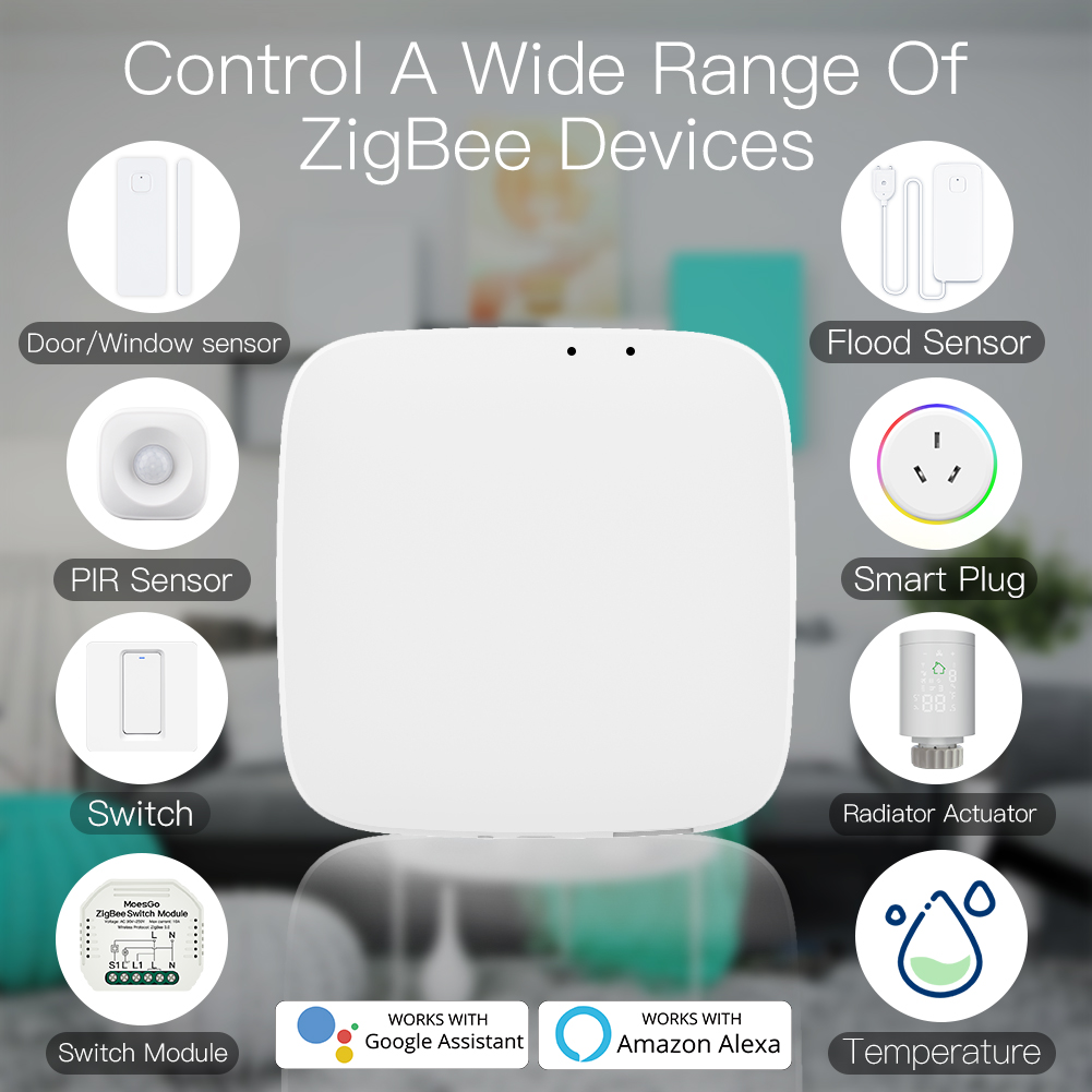 Wireless Zigbee 3.0 Gateway Tuya Smart Zigbee HUB